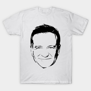 Robin Williams Stencil Artwork T-Shirt